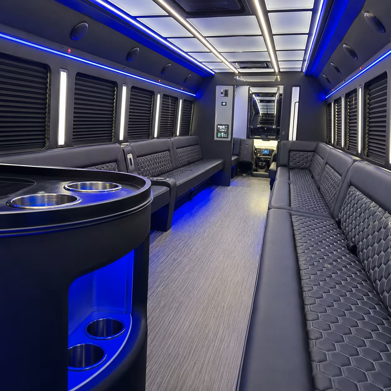 marana party bus rentals inside