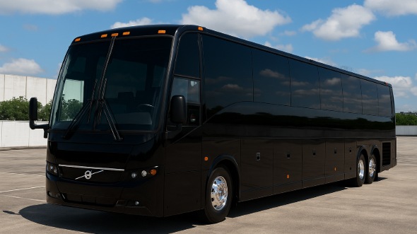 Exterior of Charter Bus Company Marana's 54 Passenger Charter Bus in Marana