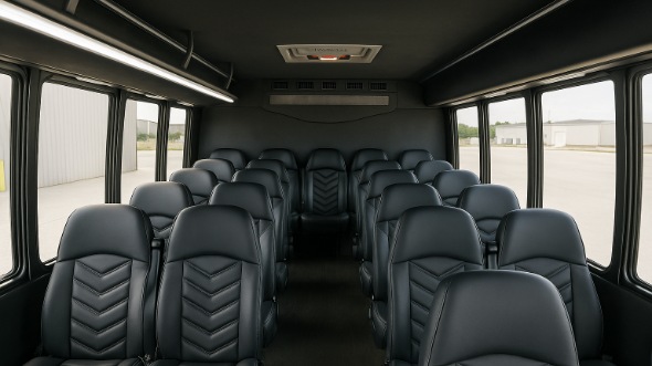 marana 28 passenger minibus inside