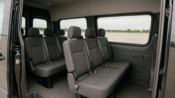 marana sprinter van with driver inside